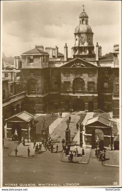 London Horse Guards Whitehall