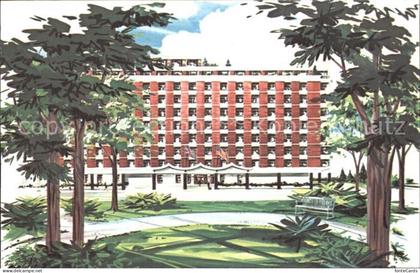 London The Churchill Hotel Illustration