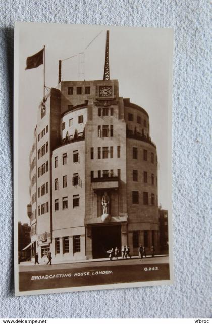 Londres, broadcasting house, London, Angleterre