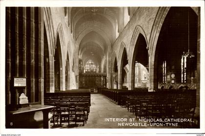 CPA Interior St Nicholas Cathderal Newcastle Upon Tyne