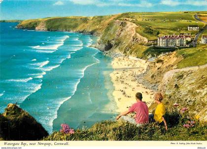 Angleterre - Newquay - Watergate Bay near Newquay - Cornwall - Scilly Isles - England - Royaume Uni - UK - United Kingdo