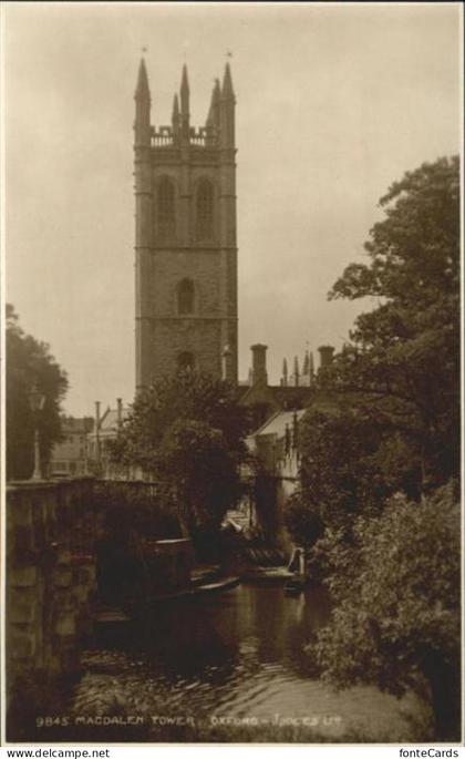 Oxford Oxfordshire Magdalen Tower