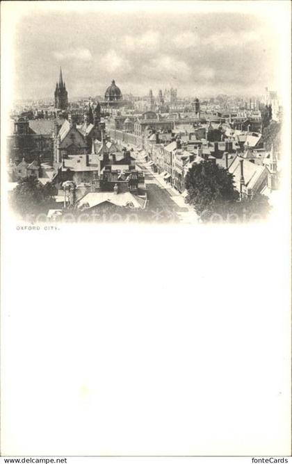Oxford Oxfordshire Teilansicht