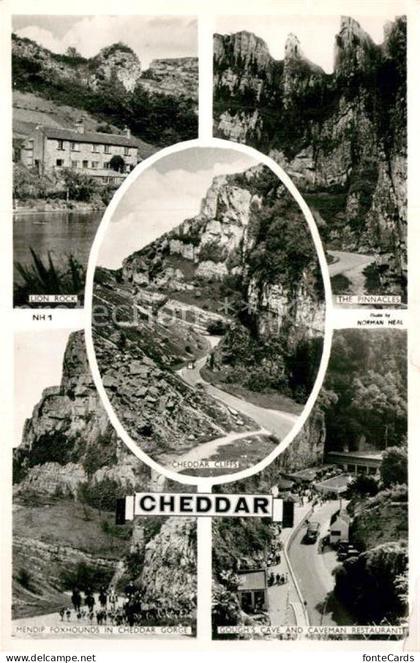 Cheddar Lion Rock Pinnacles Cheddar Cliffs Mendip Foxhounds in Cheddar Gorge Gou