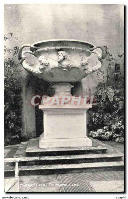CPA Warwick Castle The Warwick Vase