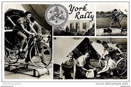 CARTE PHOTO REELLE - ENGLAND < YORK - RALLY 1965