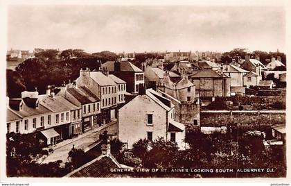 Alderney - General view of St. Annes looking South - Publ. B. B.
