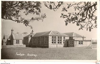 SCOTLAND BANFFSHIRE   FORDYCE ACADEMY  RP  pu 1958