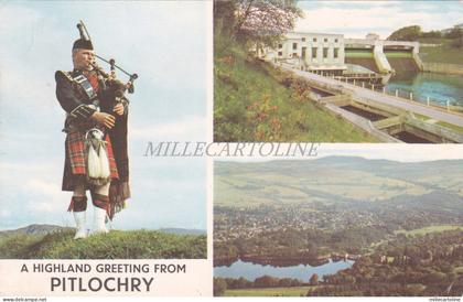 SCOTLAND - A Highland Greeting from Pitlochry