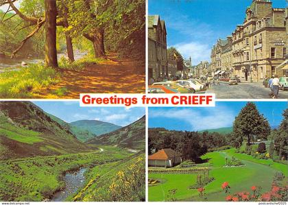uk34973 greetings from crieff  scotland uk