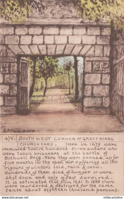 SCOTLAND - Edinburgh - Phillimore - Greyfriars Churchyard