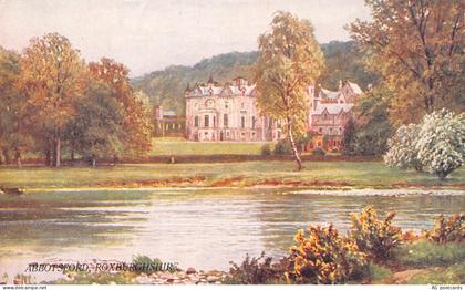 B389 England Abbotsford Roxburghshire vintage postcard