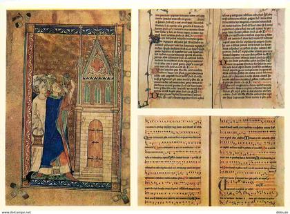 Carte Postale - Royaume-Uni - Pays de Galles - Bangor - Cathedral - Bishop anian's pontifical - 13th century - Art Relig