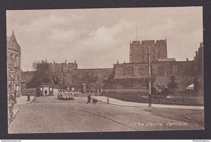 Vintage postcard, England Carlisle, The Castle, Unused