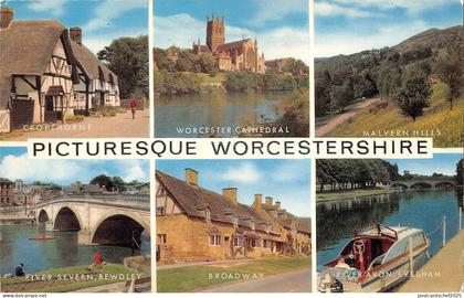 uk7947 picturesque worcestershire  uk
