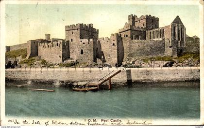 CPA Peel Castle Isle of Man