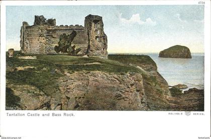 North Berwick East Lothian Tantallon Castle Bass Rock