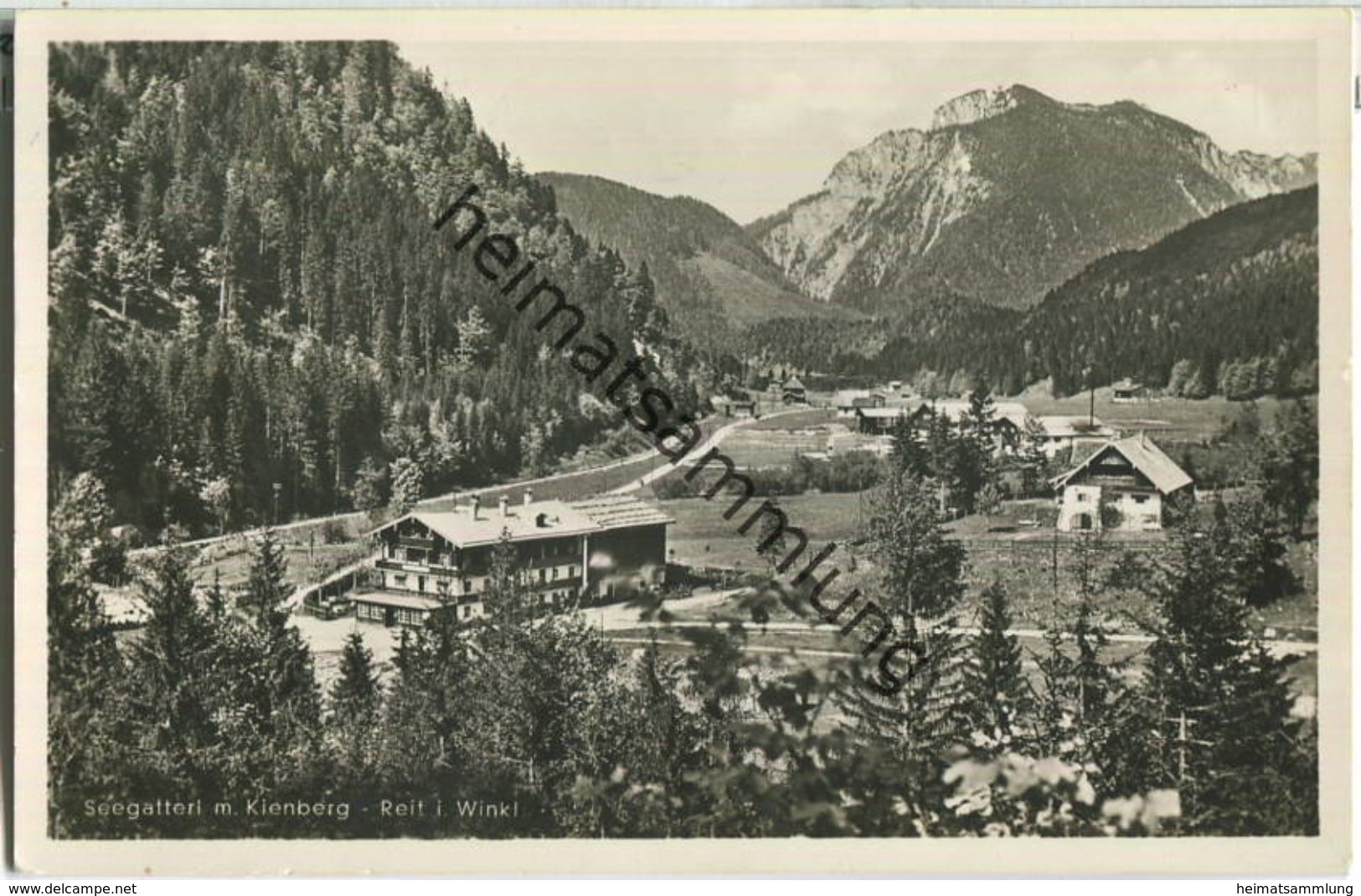 Reit im Winkl - Seegatterl - Foto-Ansichtskarte - Verlag Fritz Heigenhauser Reit im Winkel