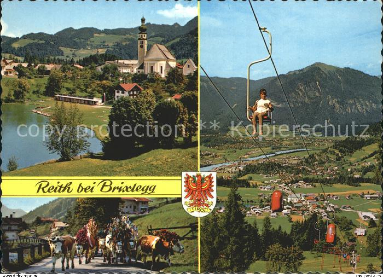 Reith Brixlegg Kirche Sesselbahn Kuehe