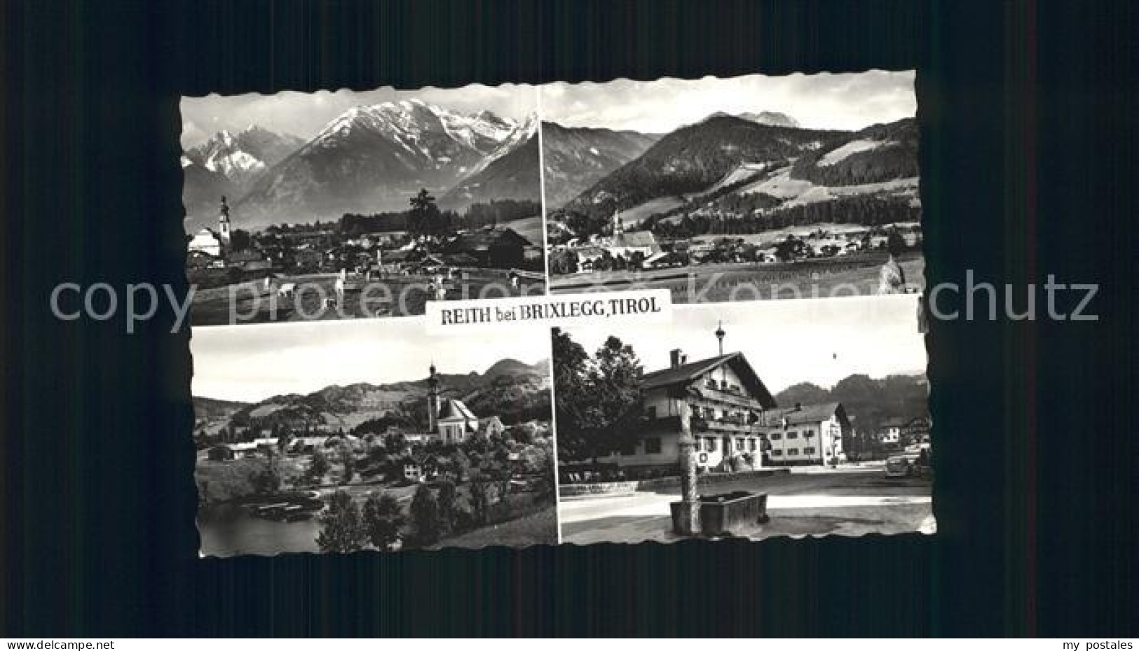 Reith Brixlegg Ortsansicht Panorama Kirche Dorfpartie