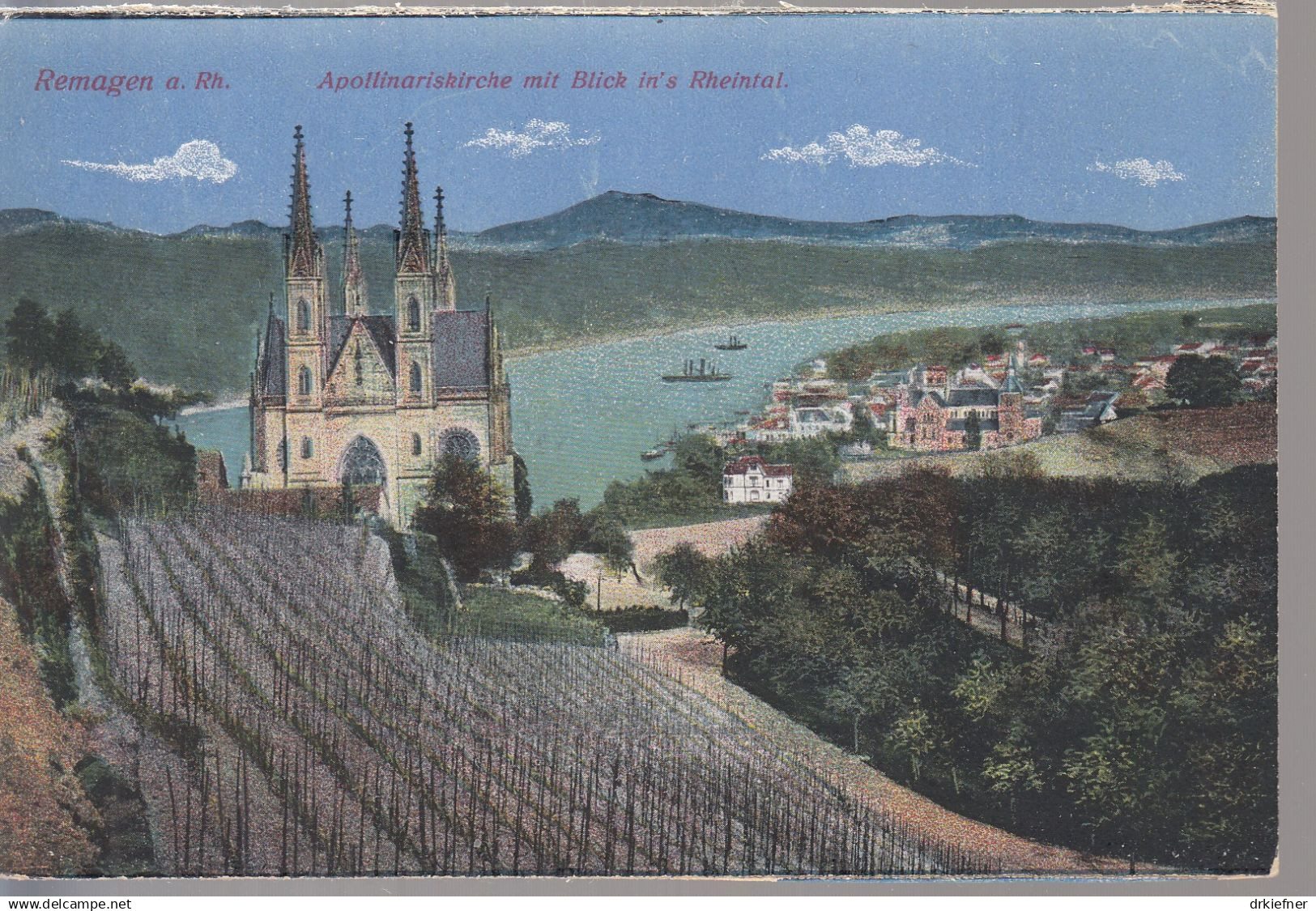 Remagen, Apollinariskirche, um 1912