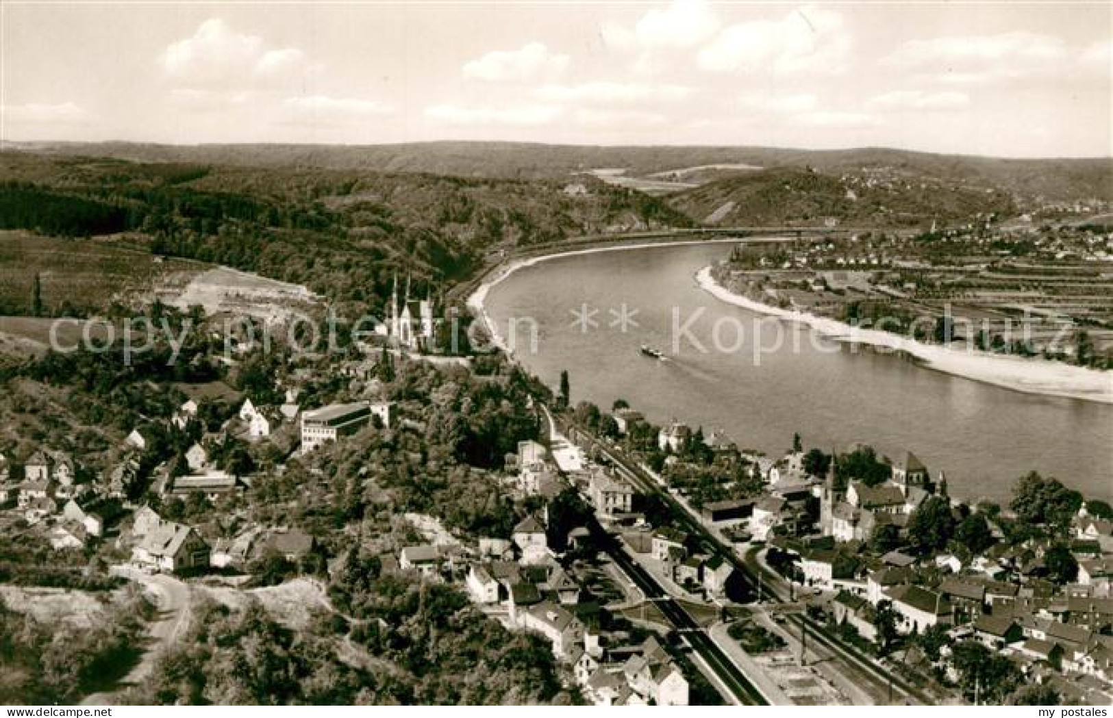 REMAGEN Rheinland-Pfalz Fliegeraufnahme