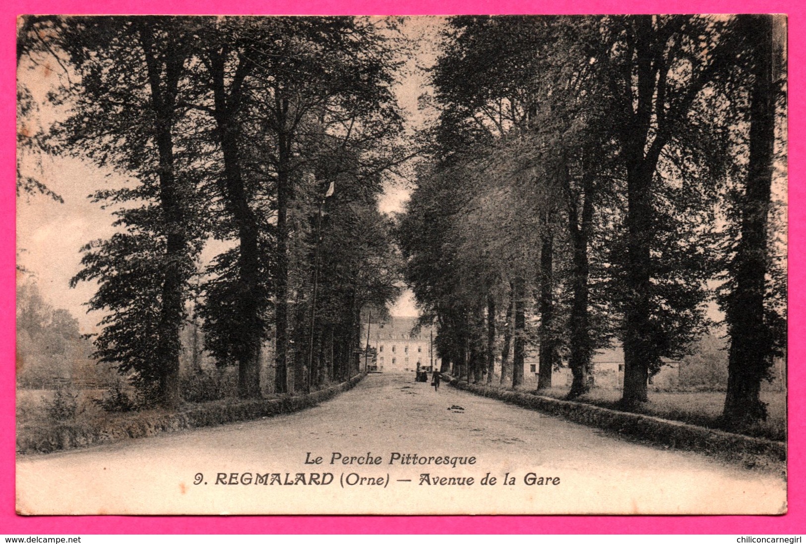 Remalard - Regmalard - Avenue de la Gare - Animée - CH. CHAUFFROY - 1928