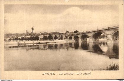 CPA Remich La Moselle Die Mosel