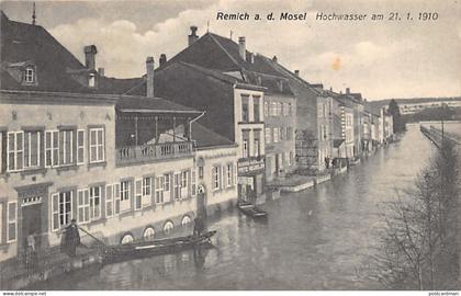 Luxembourg - REMICH - Les inondations du 21 janvier 1910 - Ed. A. Schumacher
