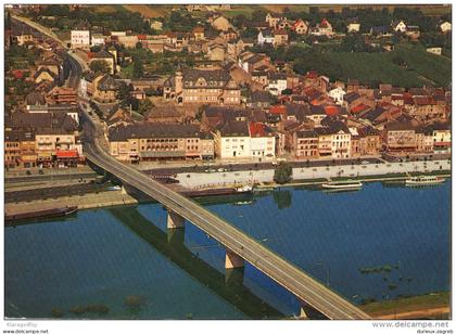 Remich postcard travelled from Germany to Yugoslavia bb