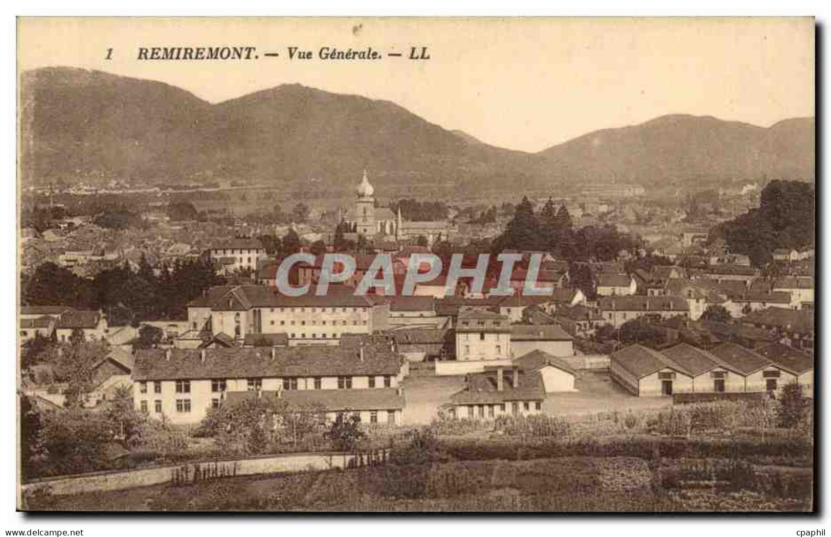 Remiremont - Vue Generale - CPA