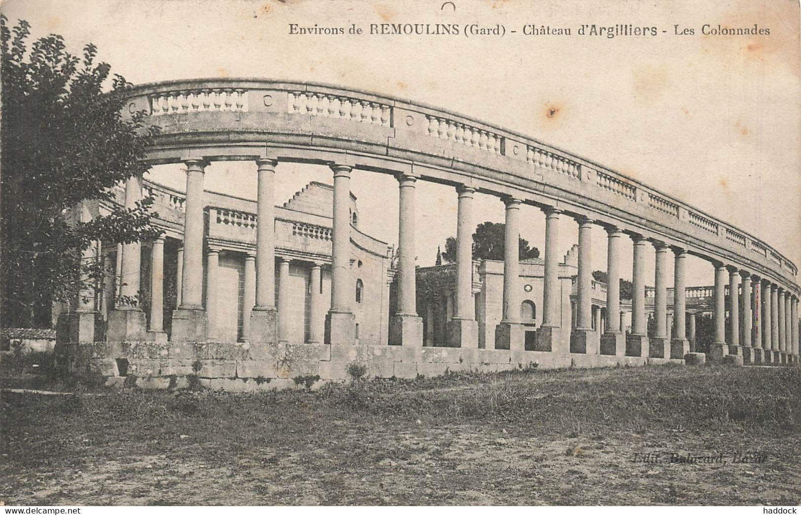 REMOULINS : CHATEAU D'ARGILLIERS