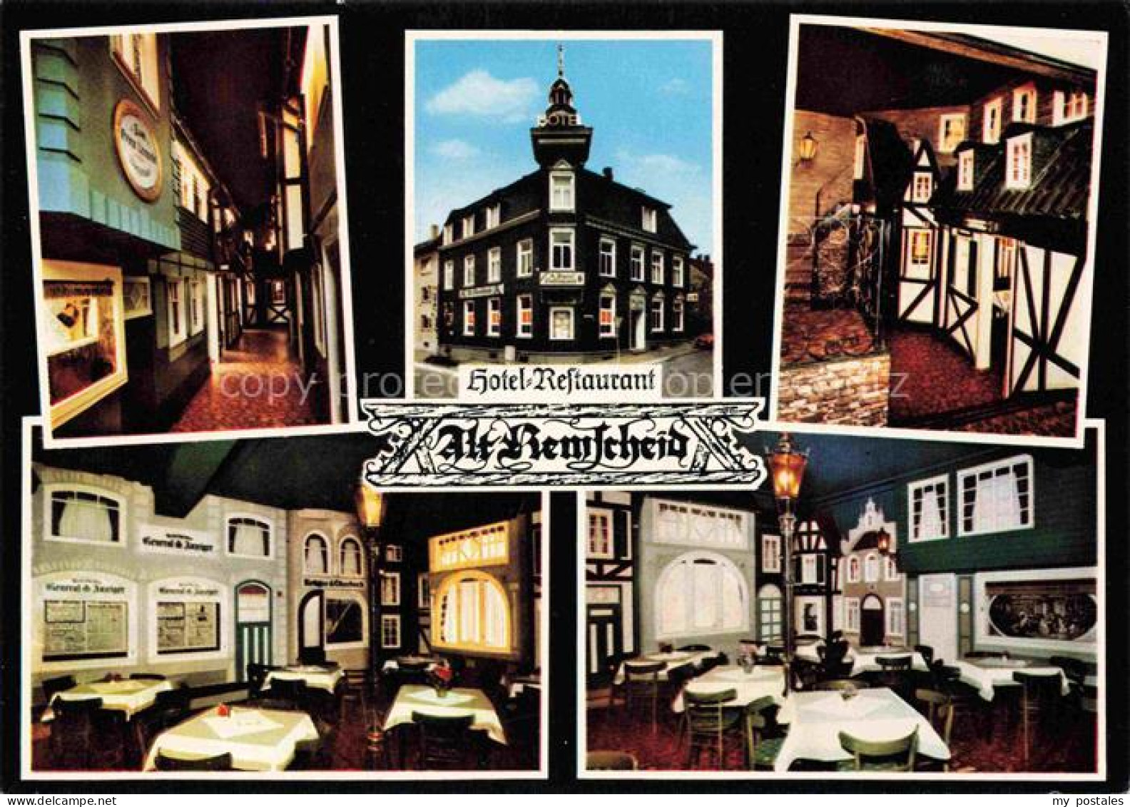 REMSCHEID NRW Hotel Restaurant Alt Remscheid Gastraeume Gasse