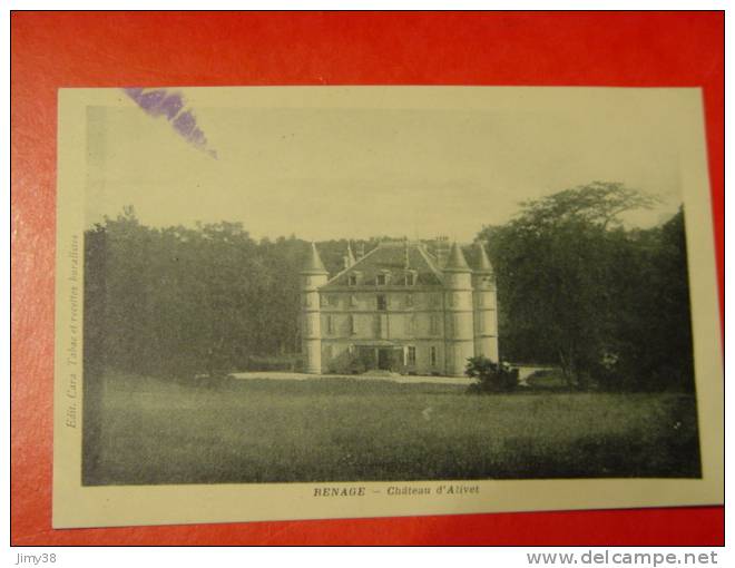 RENAGE-ISERE-CHATEAU D´ALIVET