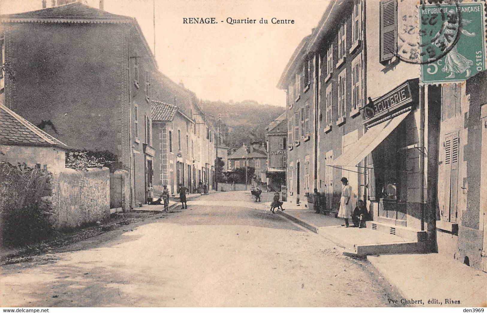 RENAGE (Isère) - Quartier du Centre - Charcuterie
