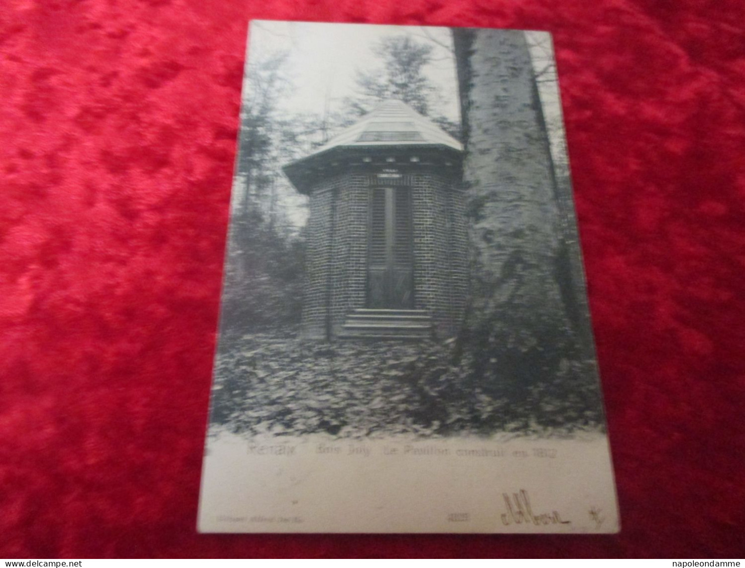 Renaix, Ronse, Bois Joly, le Pavillon construit en 1812