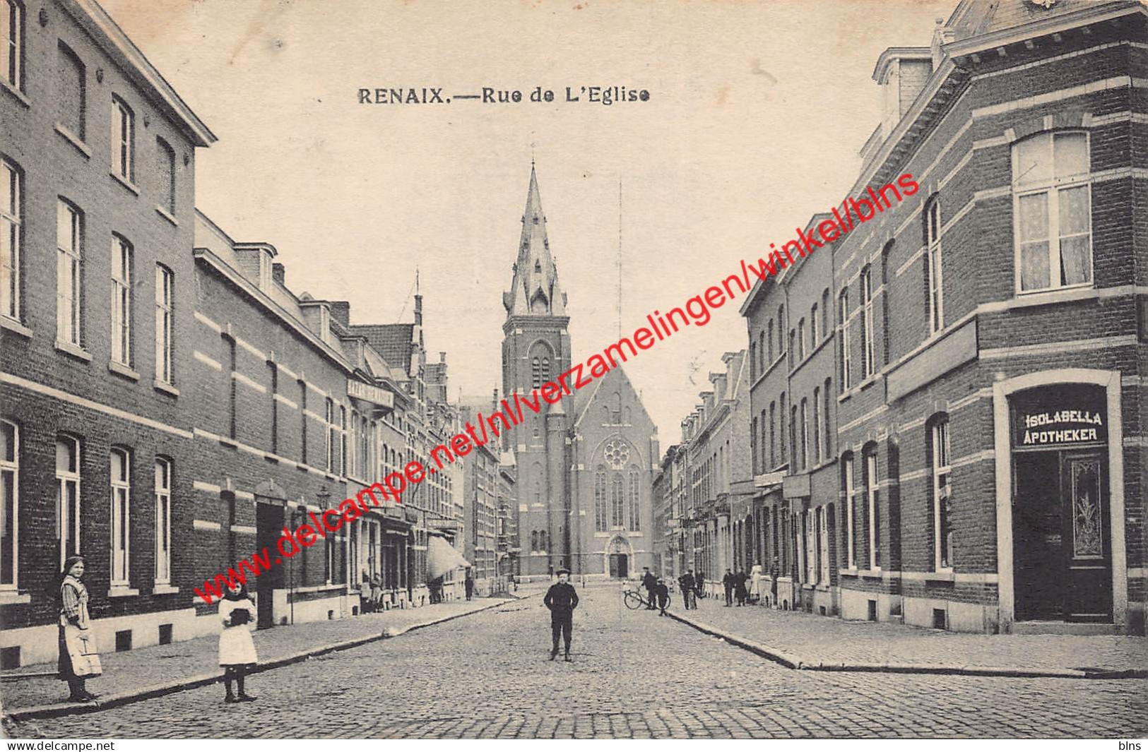 Renaix - Rue de L'Eglise - Apotheker Isolabella - Ronse