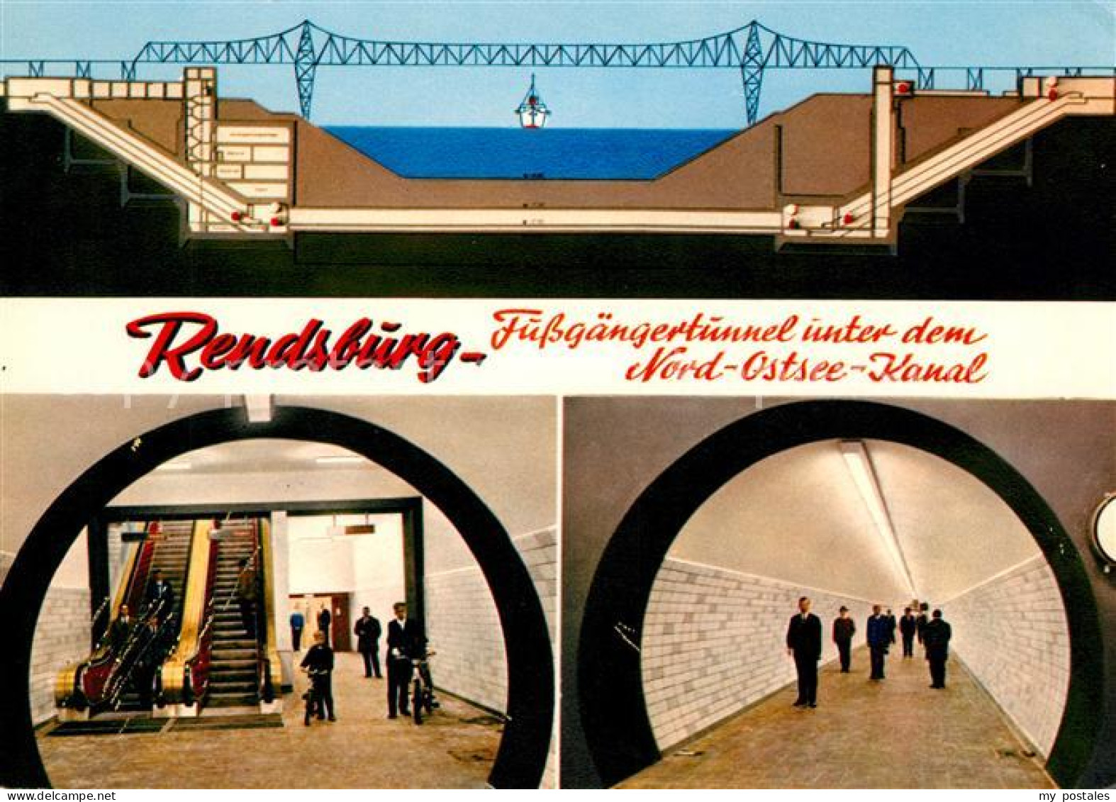 Rendsburg Schleswig-Holstein Fussgaengertunnel