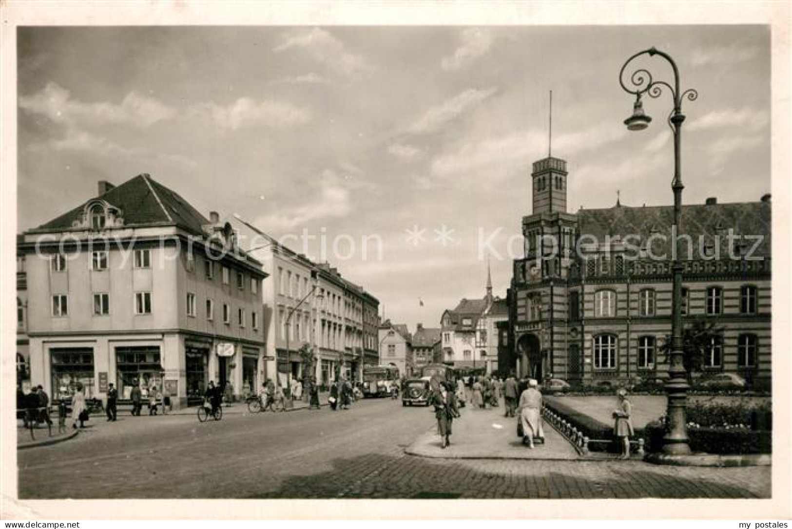 Rendsburg Schleswig-Holstein Jungfernstieg