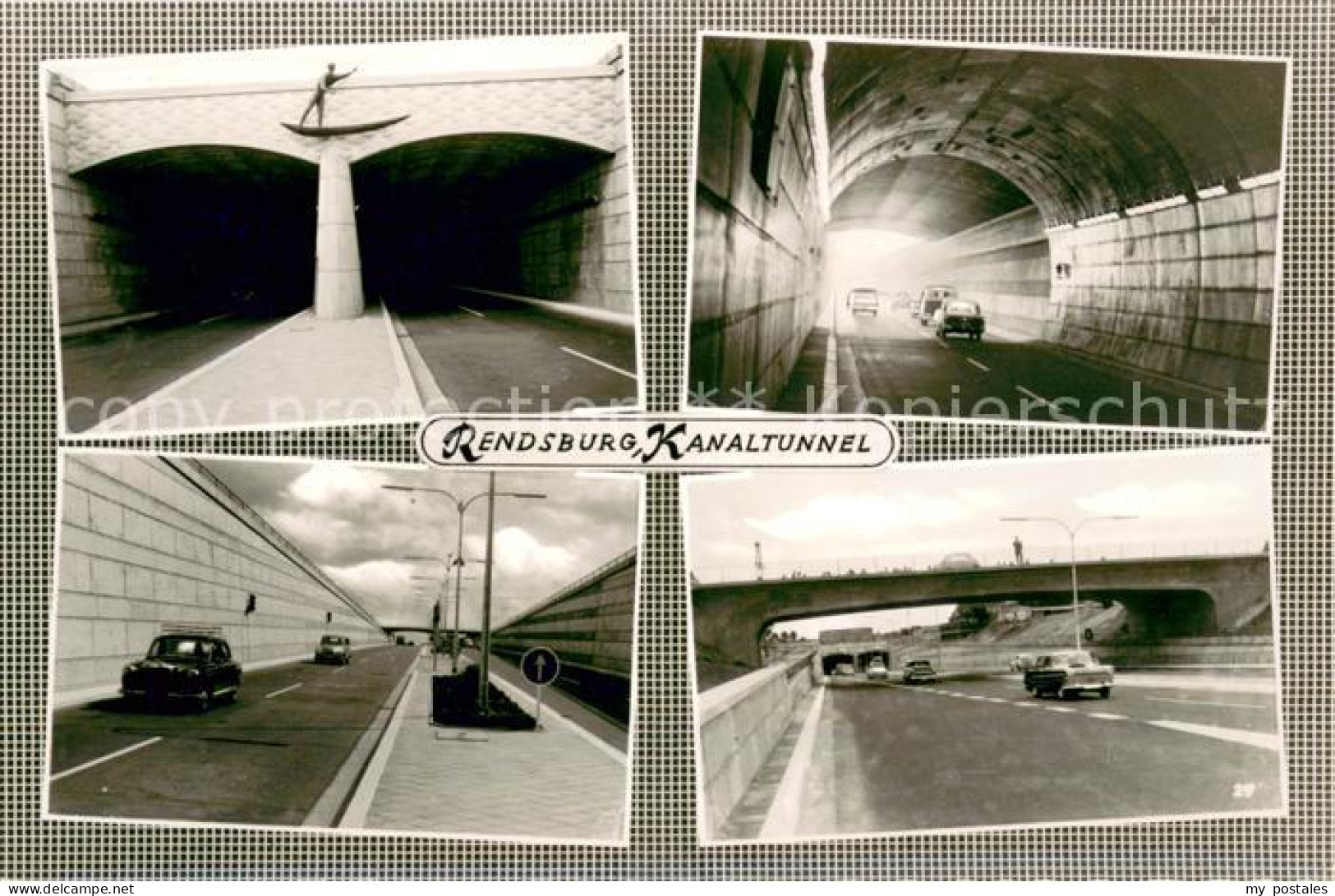 Rendsburg Schleswig-Holstein Kanaltunnel