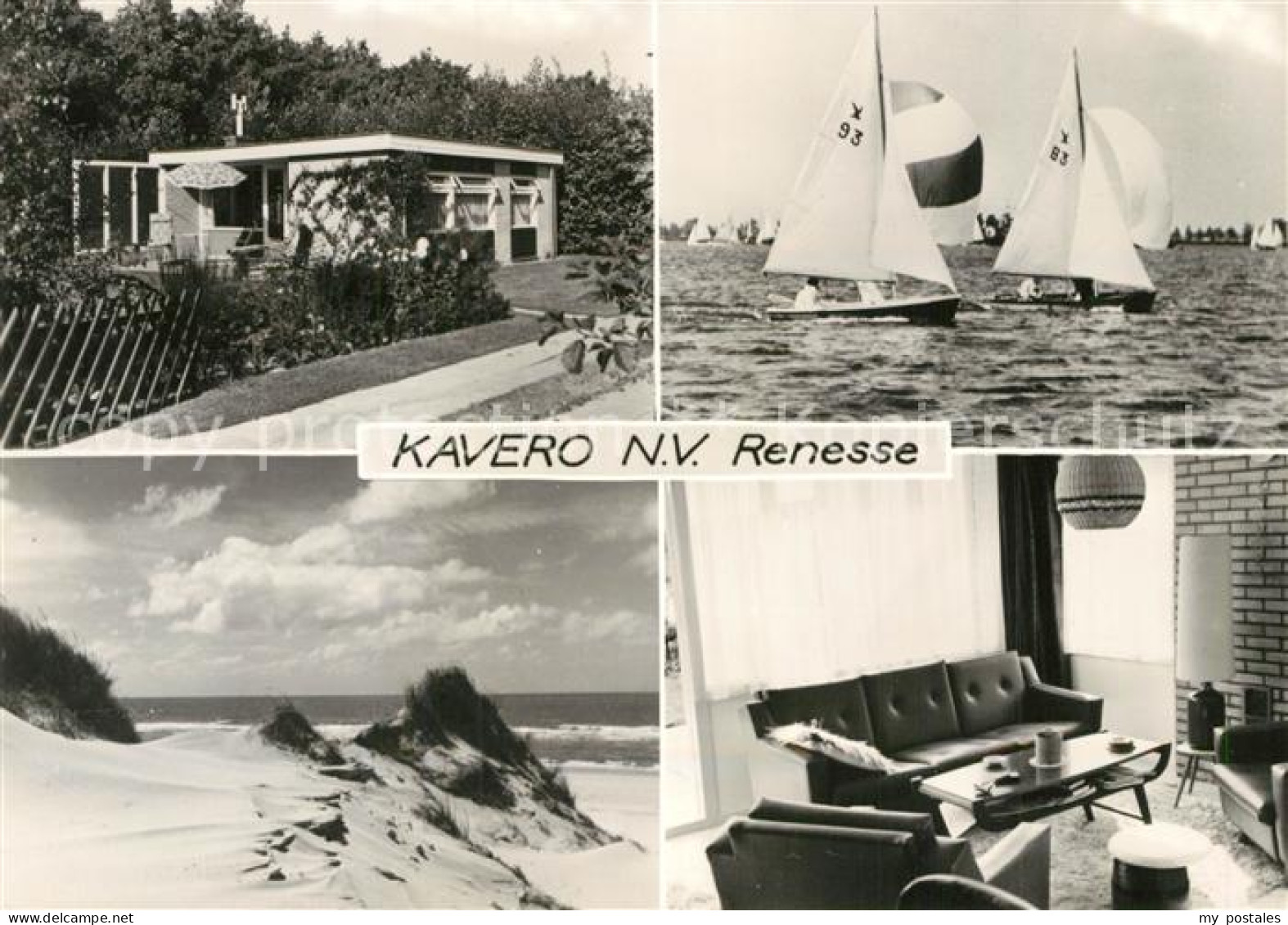 Renesse Kavero Segelschiffe Duenen