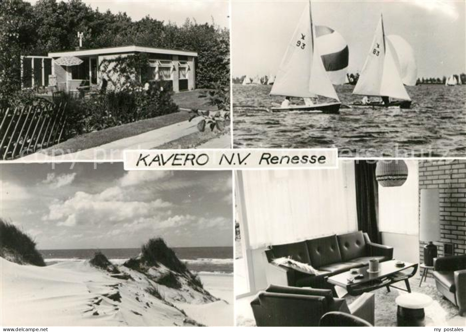 Renesse Kavero Strand Segelboote