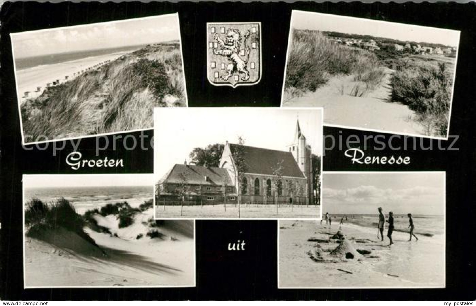 Renesse Strand Duenen Kirche Wappen