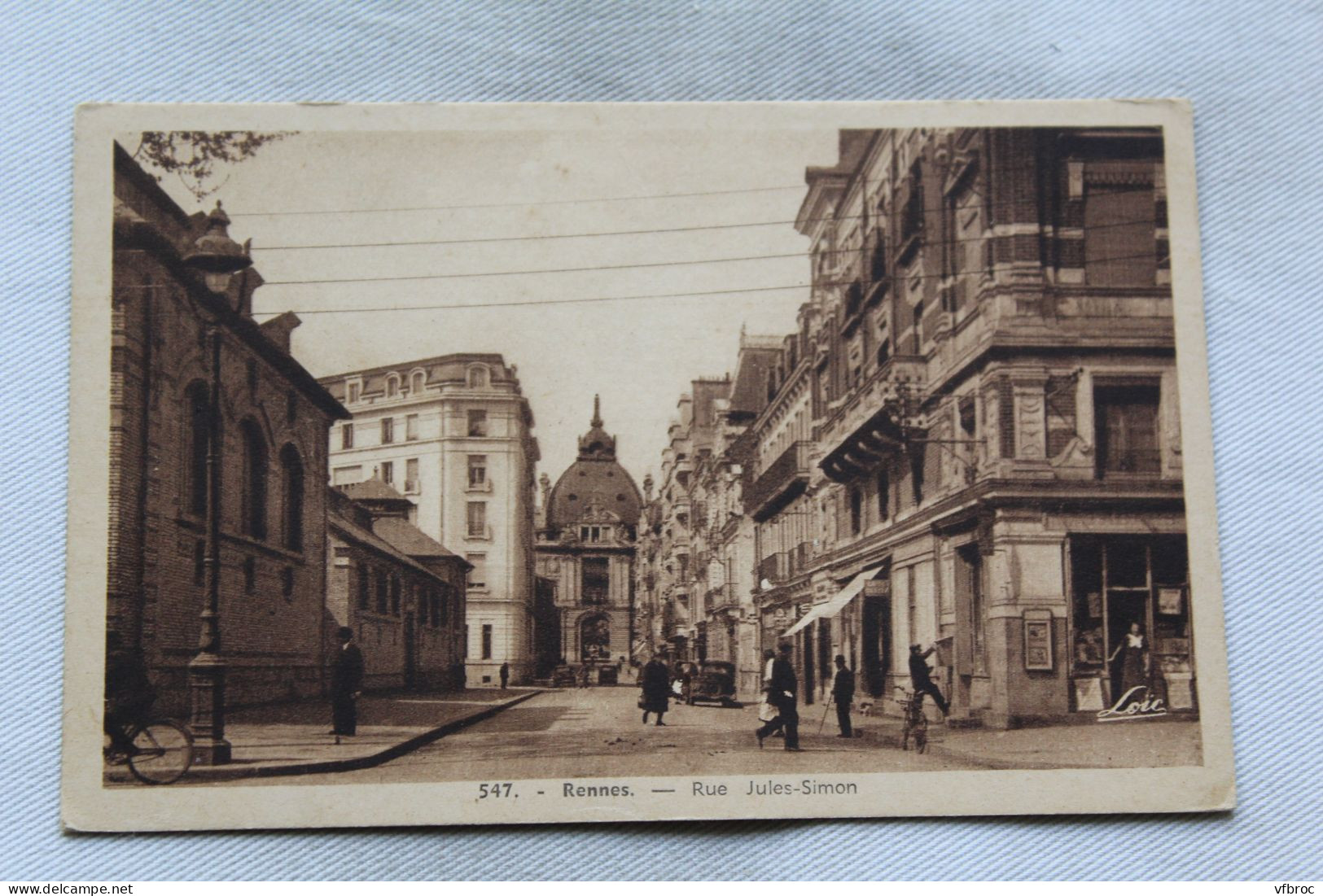 Rennes, rue Jules Simon, Ille et Vilaine 35