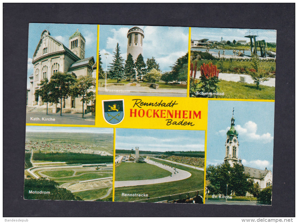 Rennstadt HOCKENHEIM Baden ( multivues dont Motodrom  piste moto )
