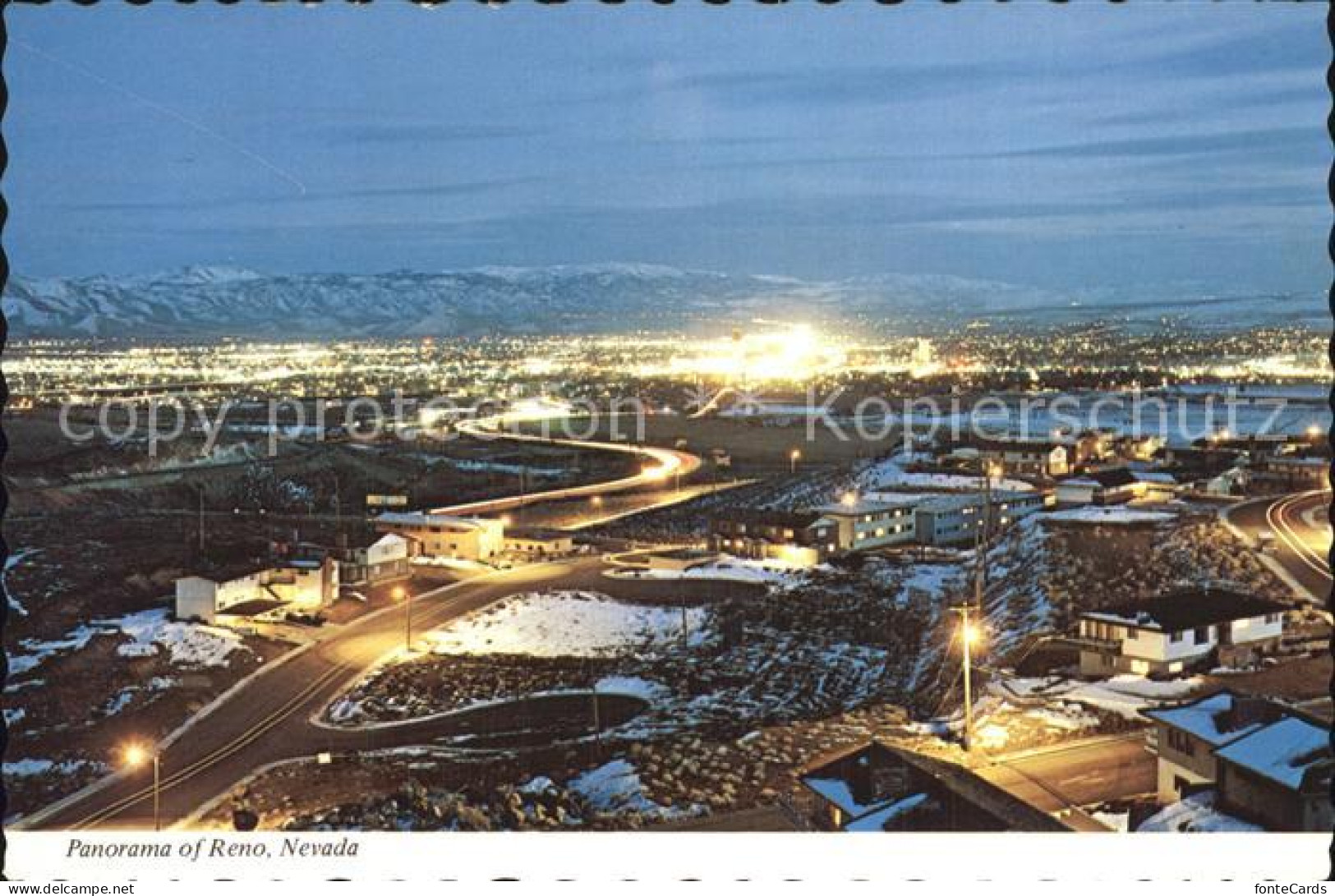 Reno Nevada Fliegeraufnahme