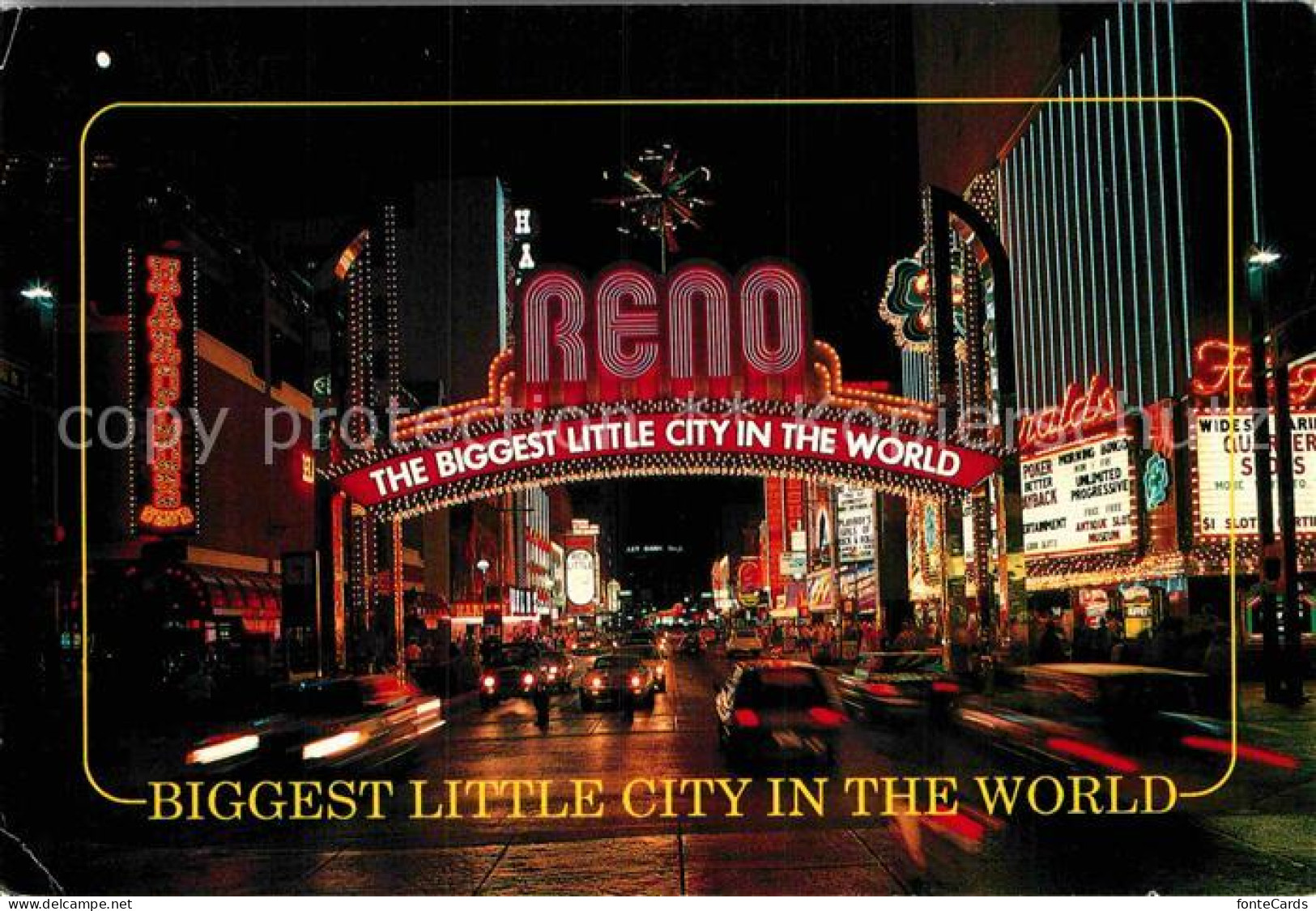Reno Nevada Reno Arch downtown