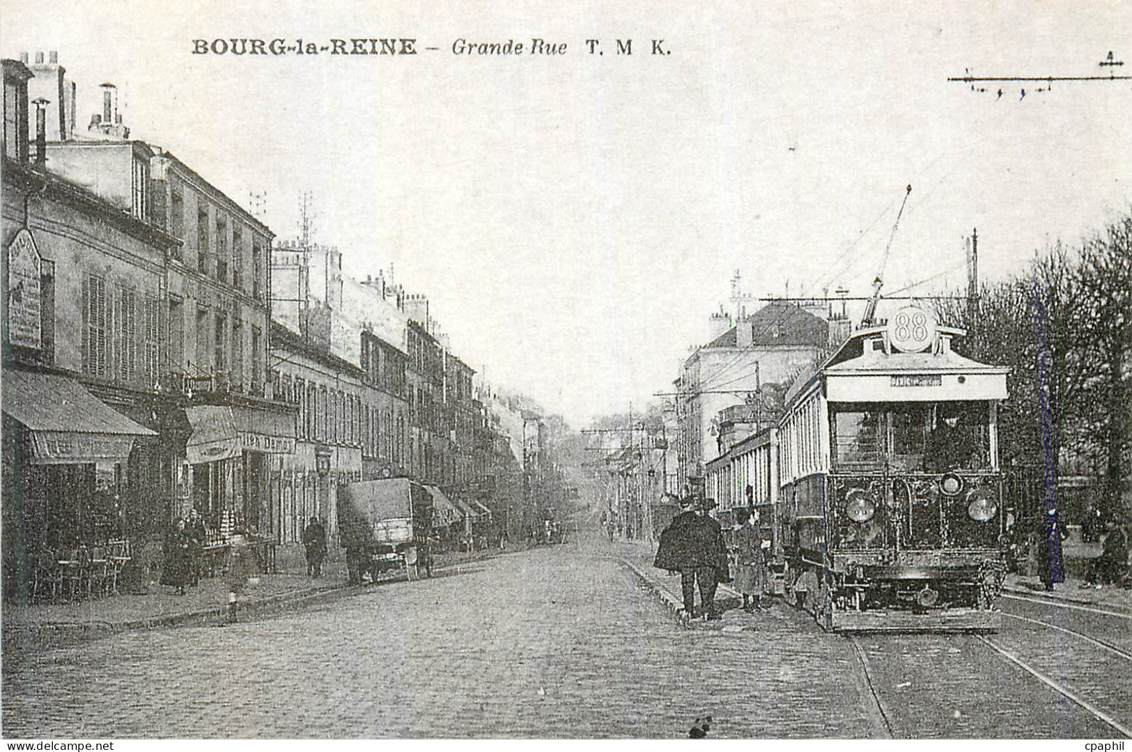 REPRO Bourg la Reine Grande Rue Tramway