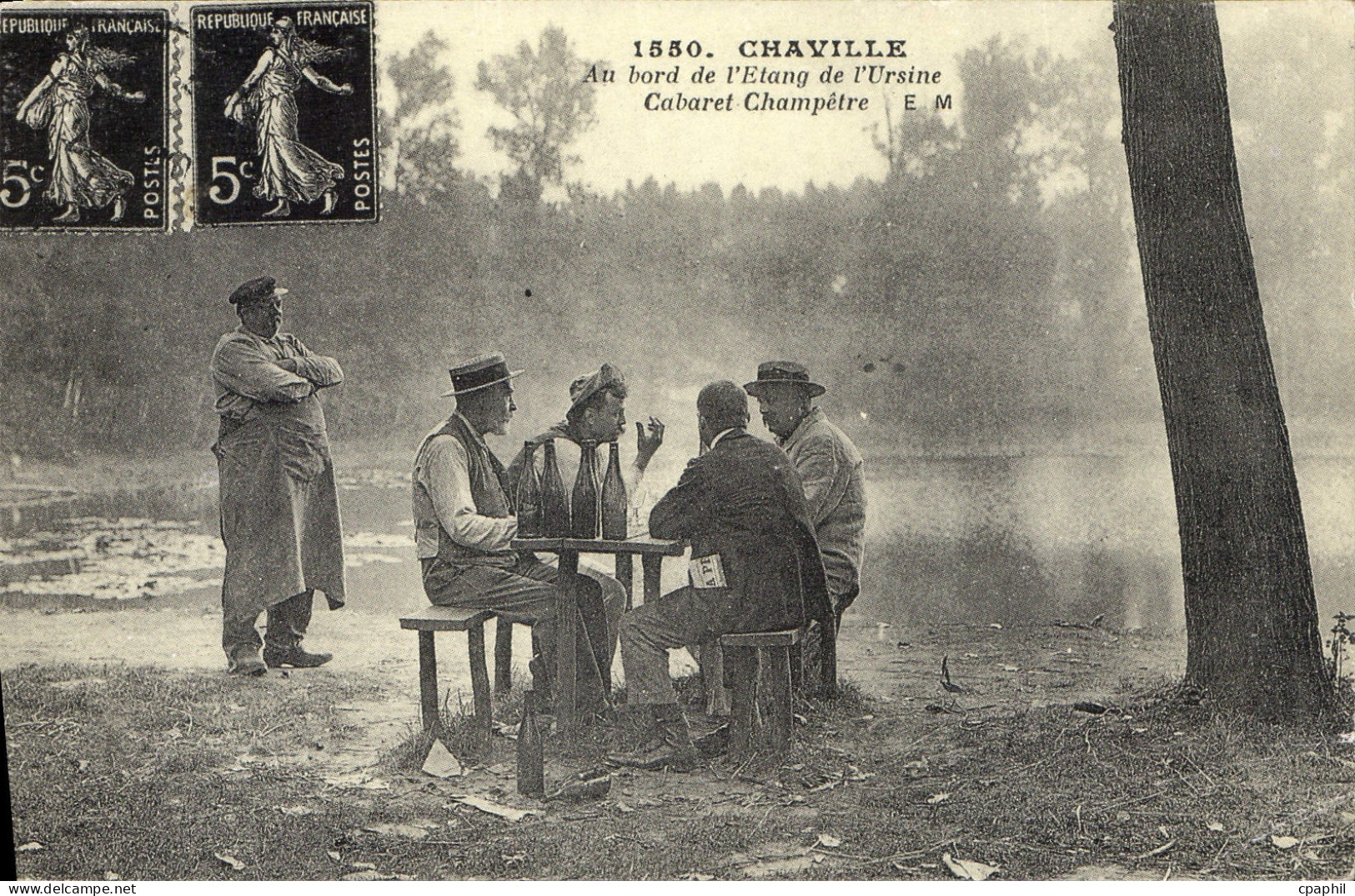 REPRO Chaville au bord de l'Etang de l'Ursine Cabaret Champetre