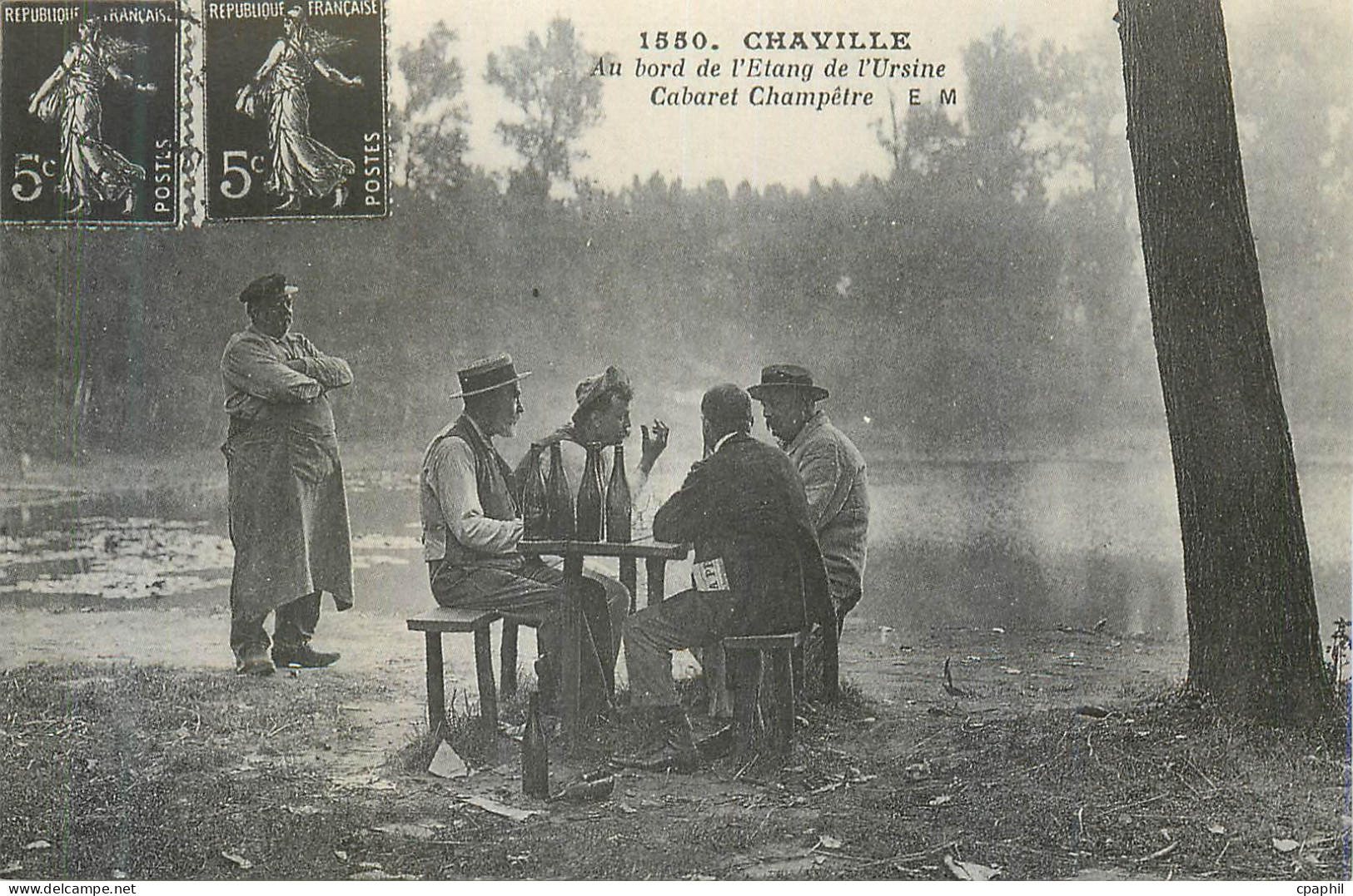 REPRO Chaville Bord de l'Etang de l'Ursine Cabaret Champetre